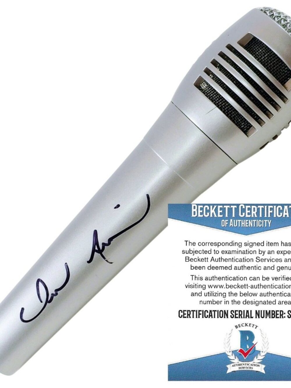 Jerrod Niemann Signed Microphone Country Music Autograph Beckett COA Proof Mic